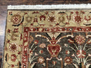 Pak Persian Mahal Rug 6x9, Floral Handmade Wool Traditional Oriental Carpet