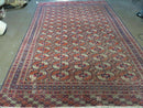 6' X 10' Antique Handmade Bokhara Turkoman Yamud Wool Rug Carpet NICE