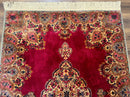 Karastan Rug 4x6 Red Medallion Kirman