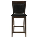 Jaden Upholstered Counter Chair Espresso (Set of 2)
