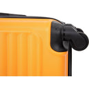 20" Carry on Luggage Lightweight Suitcase, Spinner Wheels, Orange