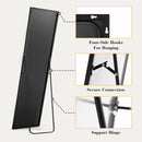 Full Length Floor Mirror 59x17 Aluminum Frame for Bedroom