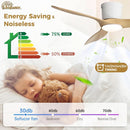 52 Inch Smart Ceiling Fan With Lights Remote App Control