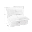 Koala Armless Sofa - Black
