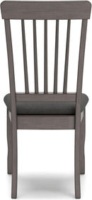 Shullden Gray Spindle Back Dining Chairs Set Of 2