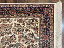 Karastan Rug 5.9 x 9 Ivory Sarouk