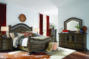 Durango - Wood Panel Bed - Willadeene Brown