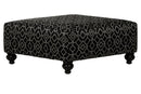 Cumberland - Cocktail Ottoman - Onyx