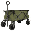 Utility Park Garden Cart Tool Customized Color Folding Camping Trolley Outdoor Picnic Beach Wagon, Green