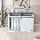 WF005-WH,The dog cage has a large space