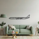 A340-600 Metal Aircraft Wall Art - NCP0408