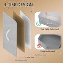 Tall Fabric Dresser Storage Tower With 11 Deep Drawers