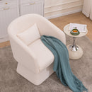 Lounge chair with swivel Beige