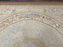 Aubusson Rug 9x12, French European Design, Floral, Elegant