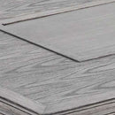 Tenaya Wicker Square Firepit Table