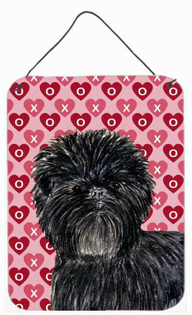 Affenpinscher Hearts Love and Valentine's Day Wall or Door Hanging Prints