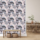 Modish Floral Pattern Wallpaper Fashionable