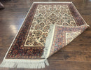 Karastan Rug 5.9 x 9, Ivory Sarouk
