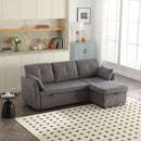 Modular Sectional Sofa L Shaped Modular Couch with Reversible Chaise Modular Sofa Sectional Couch with Storage Seats