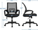 Modern Desk Drawer Shelves And Ergonomic Mesh Chair Set