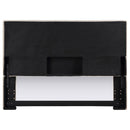 Kosmo Upholstered King Panel Headboard Sand
