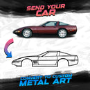 Your Personalized Car Metal Wall Art - NC1113