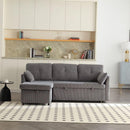 Modular Sectional Sofa L Shaped Modular Couch with Reversible Chaise Modular Sofa Sectional Couch with Storage Seats