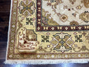 Turkish Oushak Rug 9x12, Oat Color, Wool Carpet