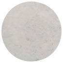 Astoria 2-piece Marble Coffee and End Table Set White