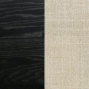 Arini 56-inch California King Panel Bed Cream and Black