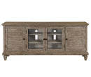 Calistoga - Rustic Entertainment Console - Dovetail Gray