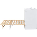 Full Size Murphy Bed with Large Drawers,White