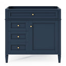 Bathroom Vanity With 2 Drawers And Tip-Out Drawer, Storage Cabinet