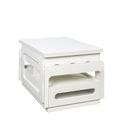 3 in 1 deformed Coffee Tables with Storage Cabinet for Living Room, Coffee Table with  for Dining Room