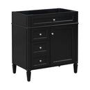 Bathroom Vanity With 2 Drawers And Tip-Out Drawer, Storage Cabinet