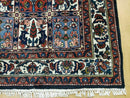 4' X 6' Vintage Handmade Indian Panel Design Wool Rug Veg Dyes