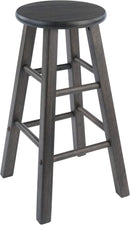 Element 2 Piece 24In Counter Stool Set Oyster Gray