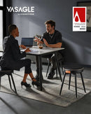 Dining Chairs Ink Black 19 Inch Tall Set Of 2 Sturdy