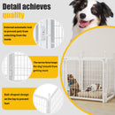 Dog Playpen 8 Panels 24' Height Heavy Duty Dog Fence Puppy Pen for Large Medium Small Dogs Indoor Outdoor Foldable Pet Exercise Pen
