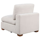 Lakeview 5-piece Upholstered Modular Sectional Sofa Ivory