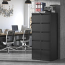 Metal 5 Drawer Vertical File Cabinet With Lock For A4 Letter Legal