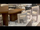 Gamarya - Dining Table - Dark Oak