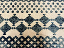 Modern Rug 8x10, Abstract Rug, Oat and Blue, Raised Pattern, Modway Rug Collection