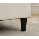 [NEW ARRIVED]Modular Sofa,U Shaped Cloud Couch Comfy Set ,6-Seater, 2 Armrest Pillows, Convertible Sectional  Couch, Living Room,Apartment, Chenille(2 Movable Ottoman),Beige