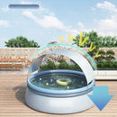 118.11inx25.98in outdoor inflatable swimming pool