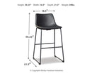 Centiar - Upholstered Barstool (Set of 2)