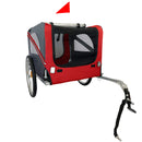 Outdoor Heavy Duty Foldable Utility Pet Stroller Dog Carriers Bicycle Trailer
