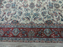 6' X 9' Vintage Handmade Fine Chinese Floral Oriental Wool Rug Carpet Beige
