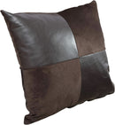 3-Piece Contemporary Sectional Sofa With Chaise And Storage Ottoman Chocolate