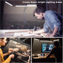LED Desk Lamp With Clamp Stepless Dimming Home Office